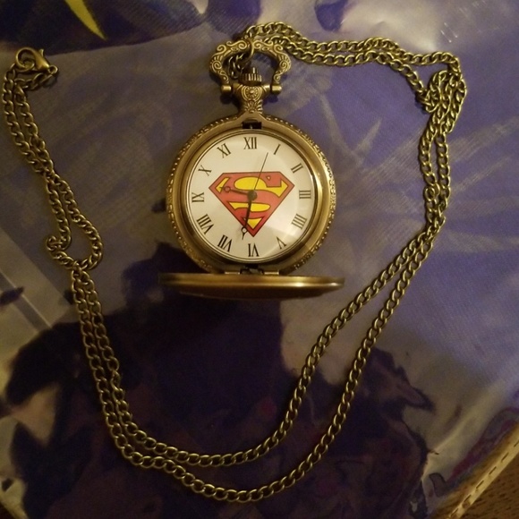 ❤💋🆕️LAST ONE*Superman antique bronze watch - Picture 4 of 4